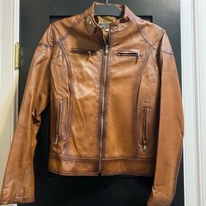 Italian leather jacket